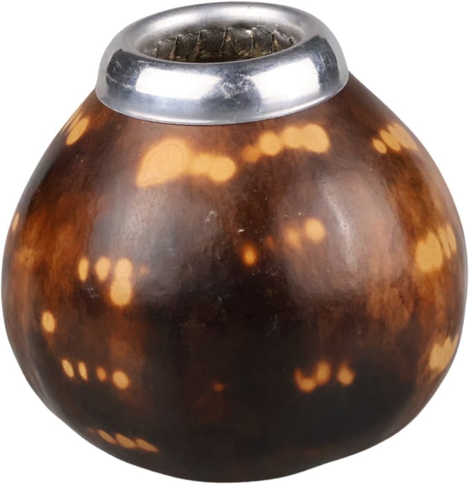 Natuurlijke Kalebas - Pantera - 350 ml - Traditionele Yerba Mate beker