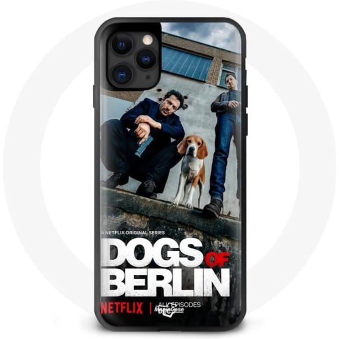 Coque - Dogs of Berlin - Iphone 12 Pro Max - Silicone - Souple - Ultime protection noir