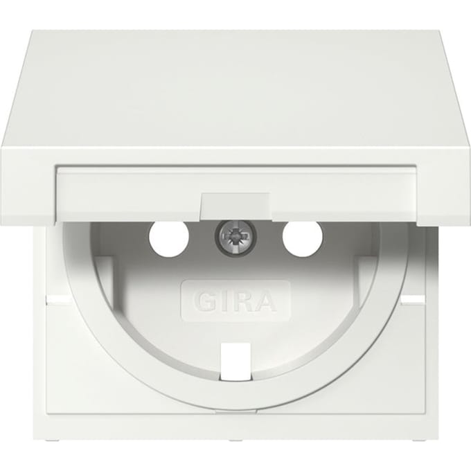 Gira Schuko Afdekking HC Systeem 55 Puur Wit - 492203