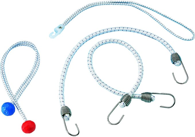Rubberen band met haak, 2 stuks