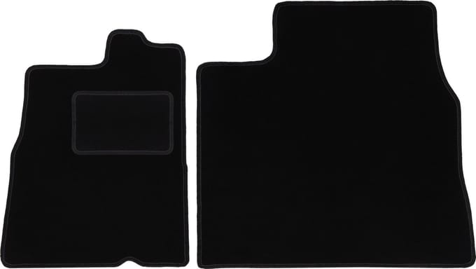 Zwarte veloursmatten voor: Citroen Jumper I bestelwagen (1994-2006)