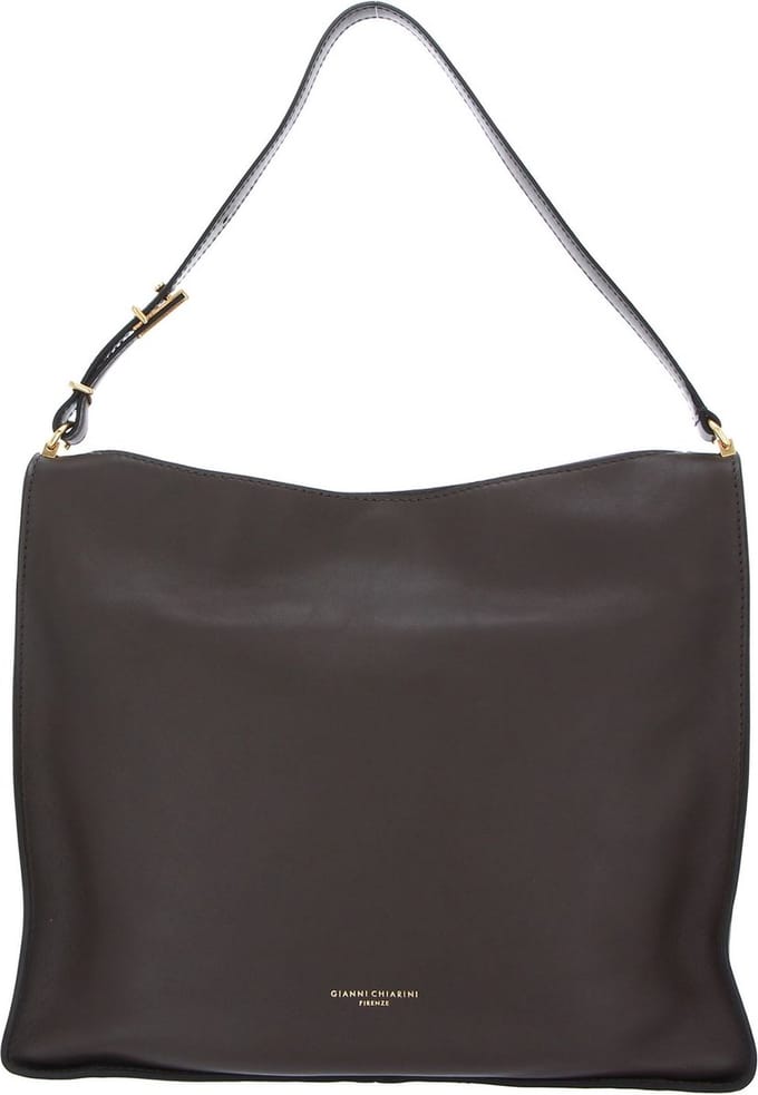 GIANNI CHIARINI Leren Schoudertas Renee Shoulderbag Congo Bruine