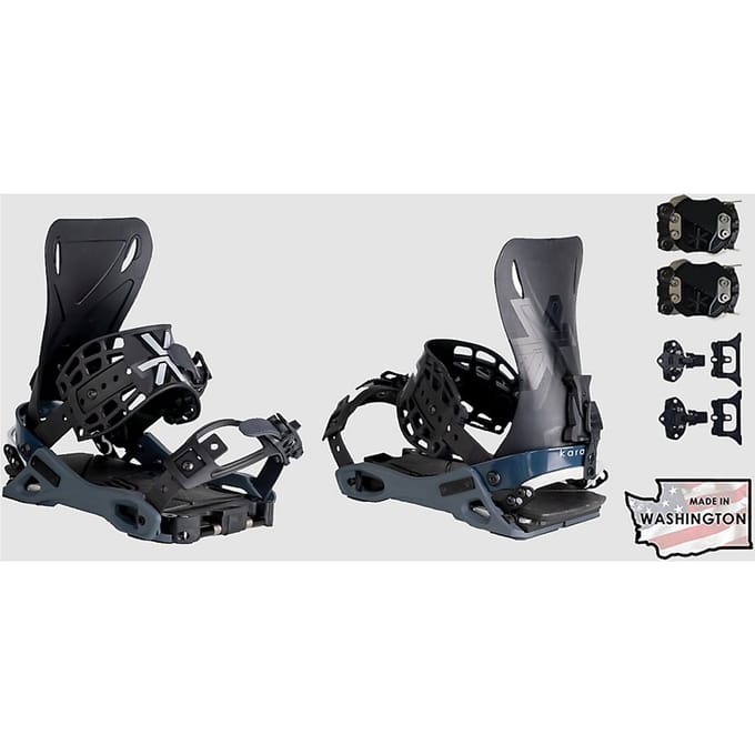 Karakoram Wayfinder + Splitboard Interface 2027 Splitboard Bindingen zwart