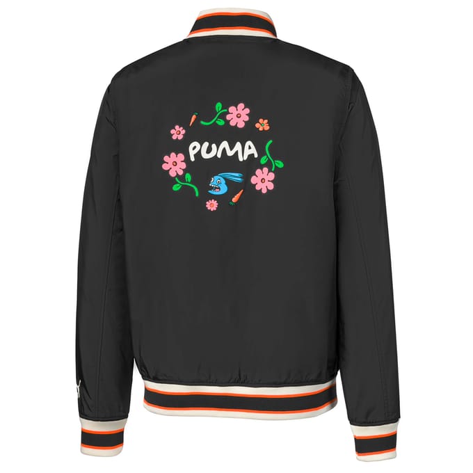 Puma x Randomevent Bomber Graphic Logo Jacket Zwart 596661 01