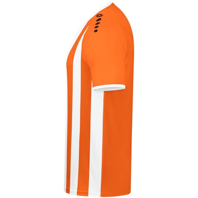 Jako Inter Shirt Korte Mouw Heren - Wit / Fluo Oranje | Maat: S