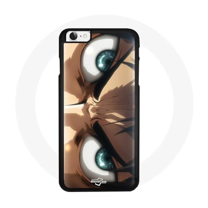 Coque Maniacase pour Iphone SE Eren Attaque Des Titans zwart