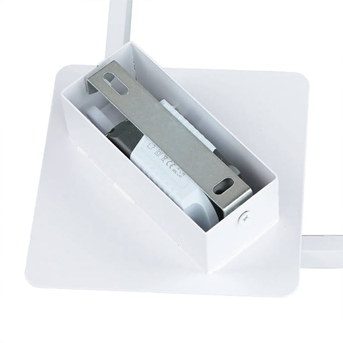Licht-Erlebnisse - Clara - LED - Wandlamp - 4100K - 920lm - van - Aluminium - in - wit