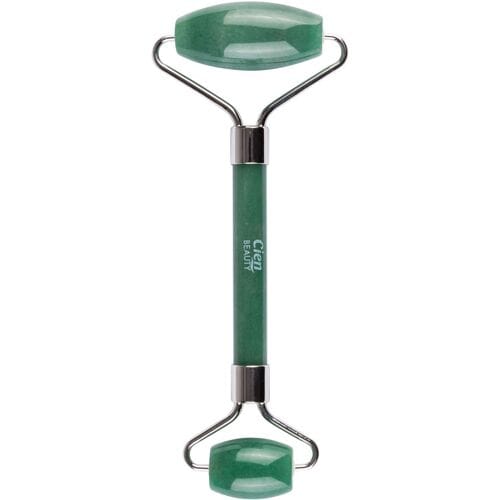 CIEN BEAUTY Gezichtsroller of massagesteen (Kwarts gezichtsroller/groen)