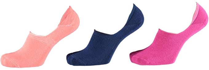 Apollo - 6-Pack - Bamboe Footies - No Show - Antibacterieel - Heren / Dames - multi - 35-38 - 121475000