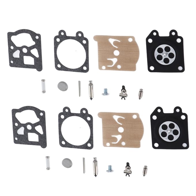 2 Jeux Kit de Réparation Carburateur Remplacement Convient pour Stihl 026 MS260 024 MS240 MS210 MS230 MS250 FS85 gray