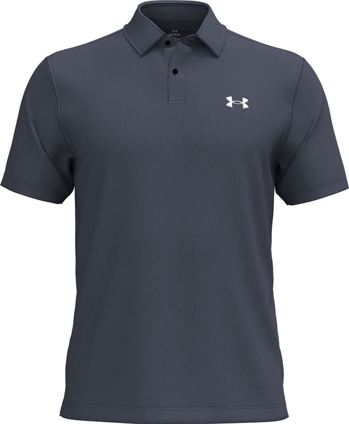 Under Armour T2G Printed-Polo Downpour Gray