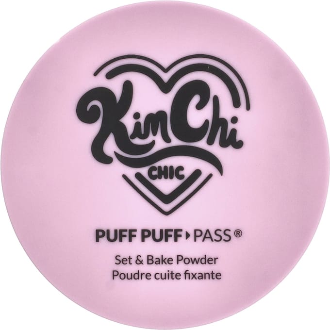 KimChi Chic Beauty, Puff PuffPass®, Set & Baking Powder, PPP03, Translucent, 0.85 oz (24 g) black