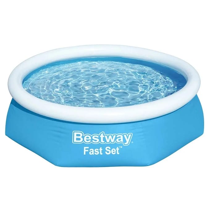 Bestway - Fast Set - Opblaasbaar zwembad - 244x61 cm - Rond