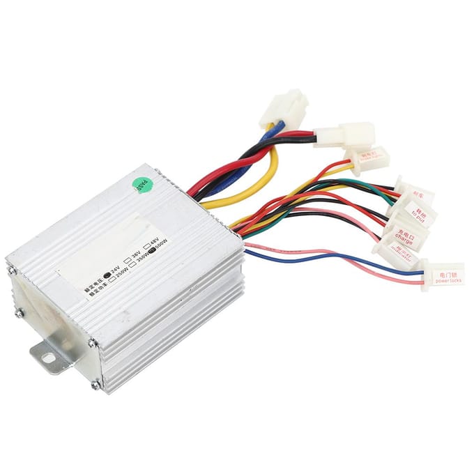24V 500W Elektrische Fiets Geborstelde Controller Verlengkabel Stuur Elektrische Fiets Accessoires white