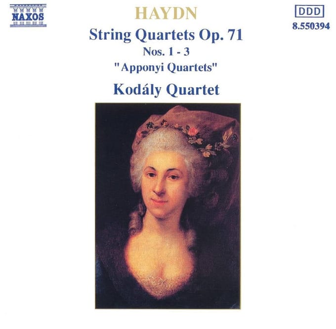 Kodály Quartet - Haydn: String Quartets Op. 71, Nos. 1-3 (CD)