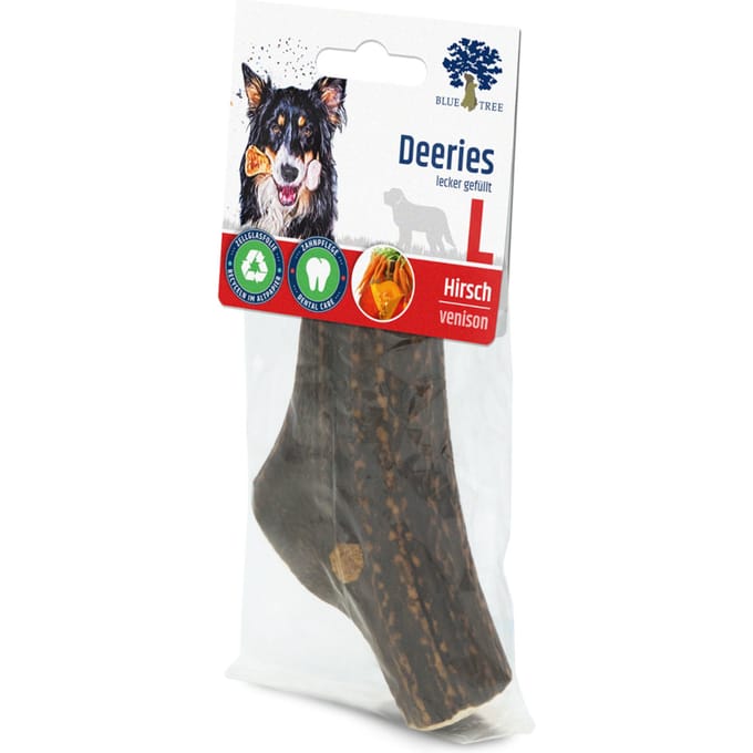 ca. 120g Blue Tree Deeries maat L Blue Tree Deeries hondensnacks