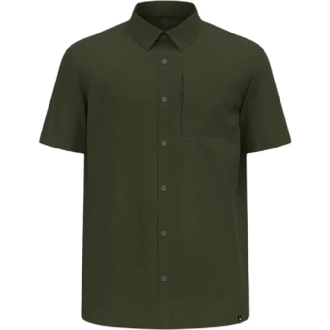 Odlo Essential Overhemd Met Korte Mouwen Groen S Man