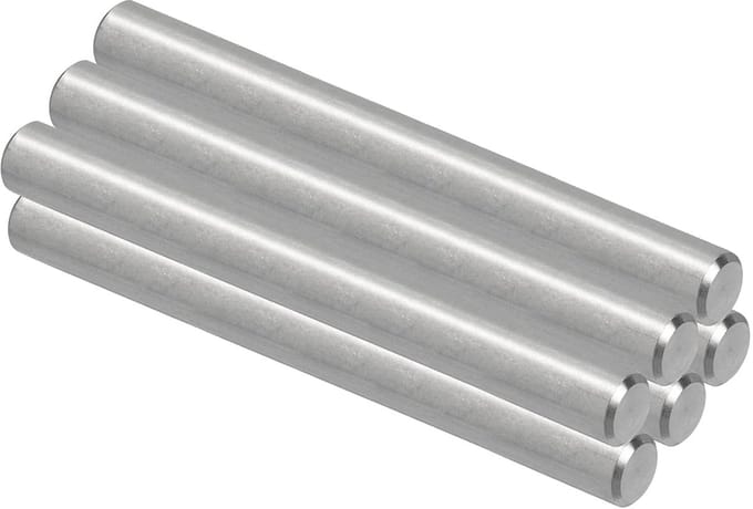 304 Rvs Centering Pens - Pack van 6 Naalden - Stalen Houder - Meubelonderdelen Hardware Position - 10 x 100 mm