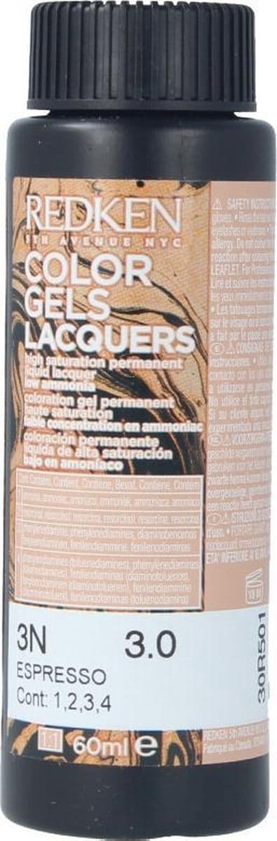 Permanent Dye Color Gel Redken