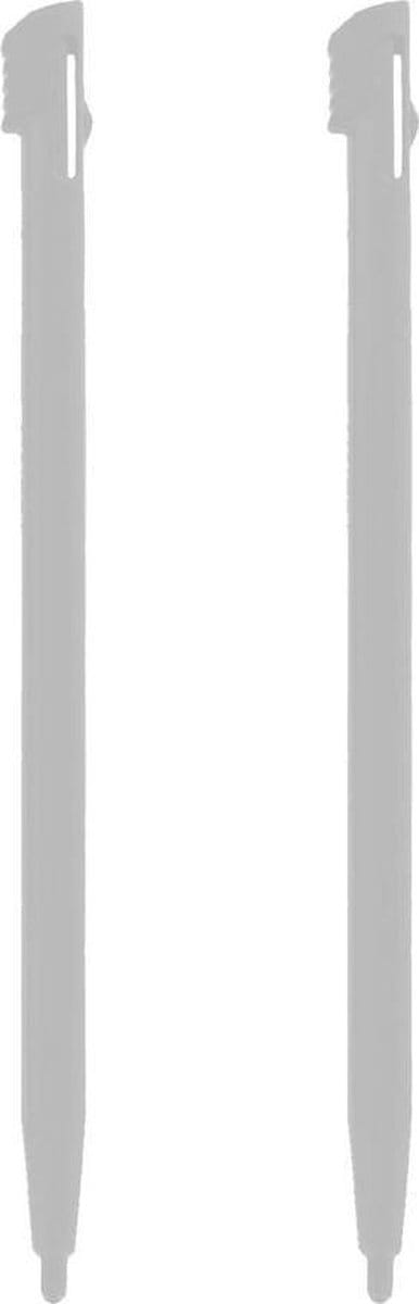 2x Stylus pen geschikt voor Nintendo 2DS - Wit