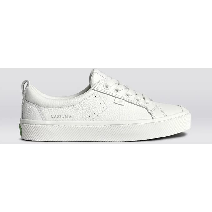 Cariuma Oca Pebbled Leather White Taglia: 40 | Sneakers Outlet | Unisex | Bianco