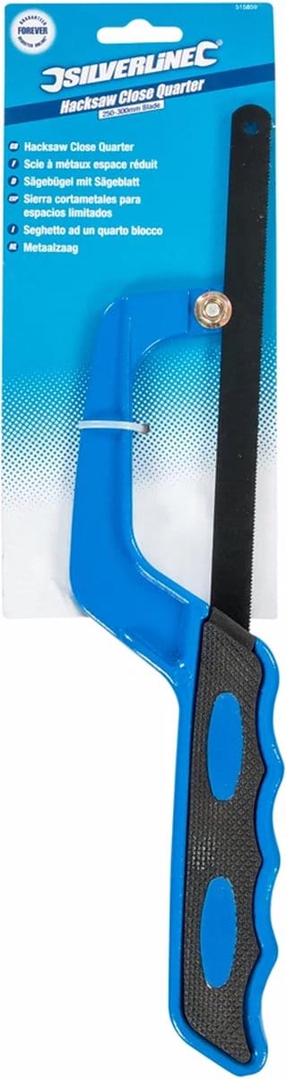 Silverline Metaalzaag - Recht model - Soft-grip handvat - Carbon zaagblad - 250 mm