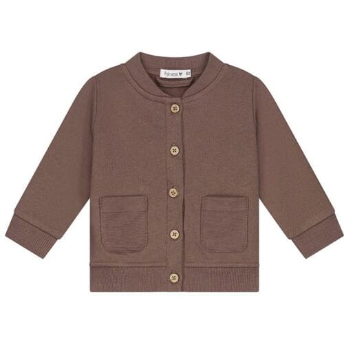 Prénatal baby vest Mud Brown 62 heren