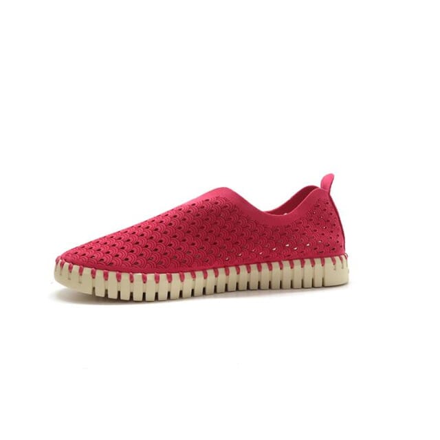 Instappers TULIP3275 beige zool - 309 Viva Magenta