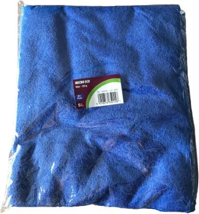 MICROVEZE DWEILEN GROOT FORMAAT 60 CM X 70 CM VERPAKT PER 5 STUKS