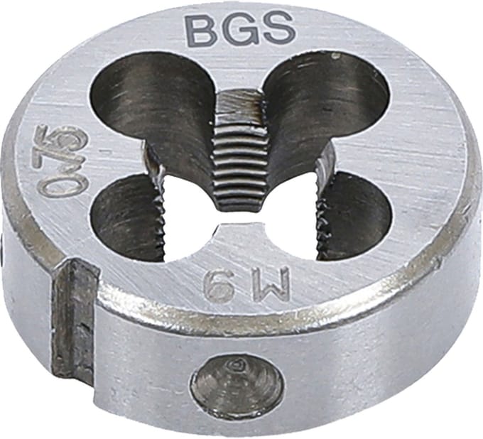 BGS Draadsnijplaat - M9 x 0,75 x 25 mm