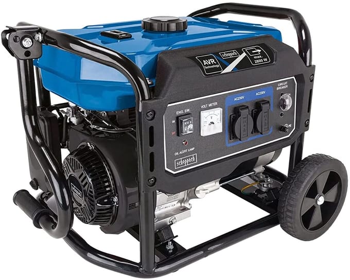 Scheppach Generator Benzine SG3200X - 2800W - 2x230V Aggregaat - Benzine stroomgenerator