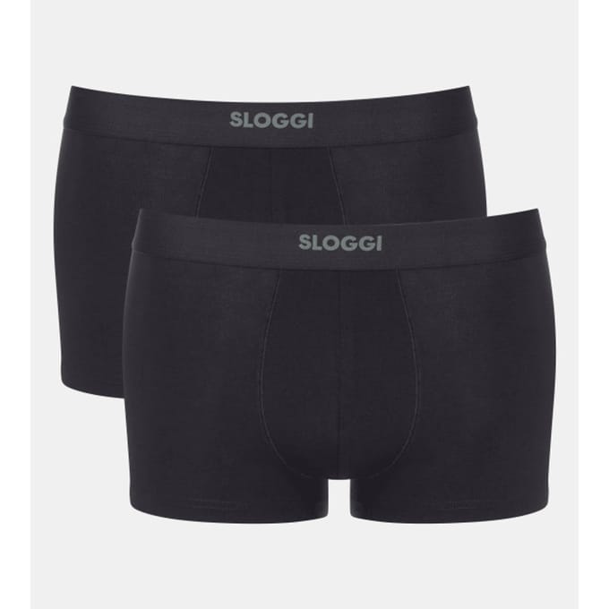 sloggi men EVER Ease Hipster 2P Heren Onderbroek - ZWART -