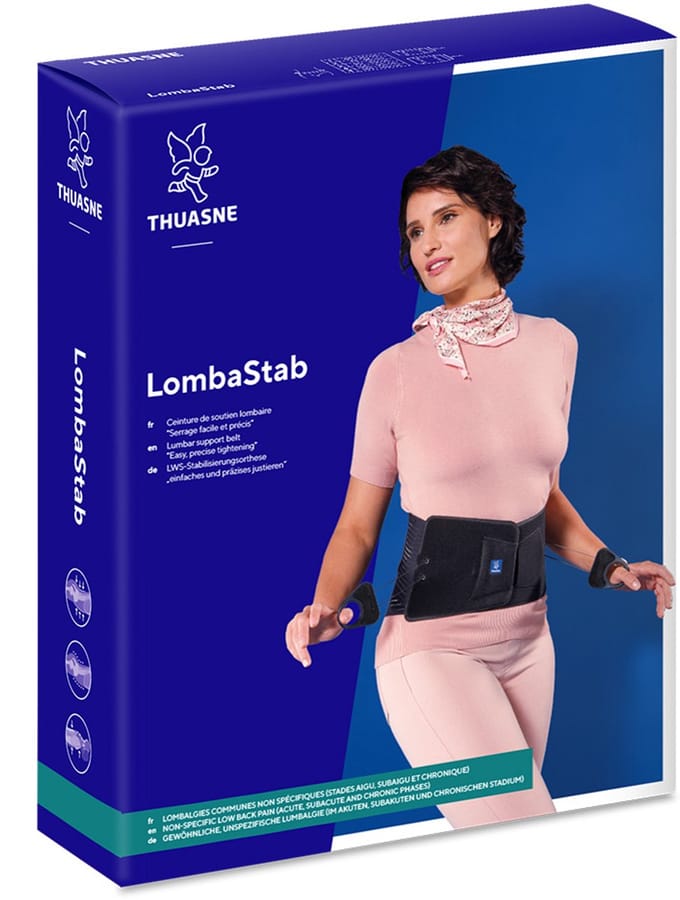 Thuasne Lombastab Rugbrace 21 cm-Maat 2: 75 - 95 cm