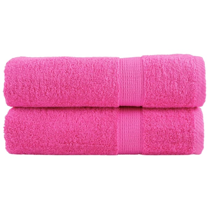 vidaXL - Badhanddoeken - SOLUND - 2 - st - 600 - g/m² - 100x150 - cm