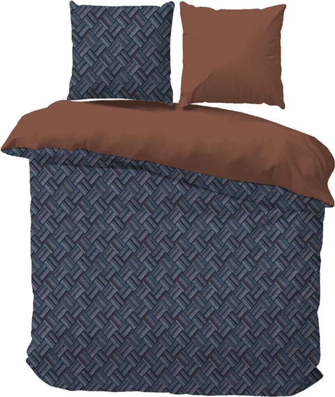 iSleep Dekbedovertrek Gerrit - Eenpersoons - 140x200/220 cm - Multi