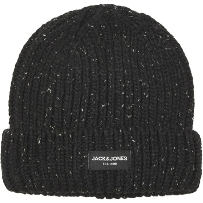 Jack & Jones Heren Muts JACCLIFF Beanie Zwart