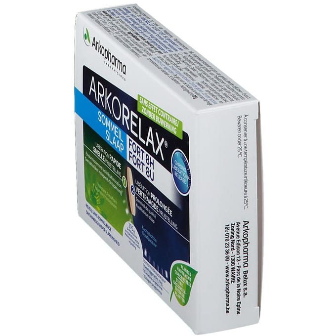Arkorelax® Slaap Fort 8u 30 Gecomprimeerde tabletten