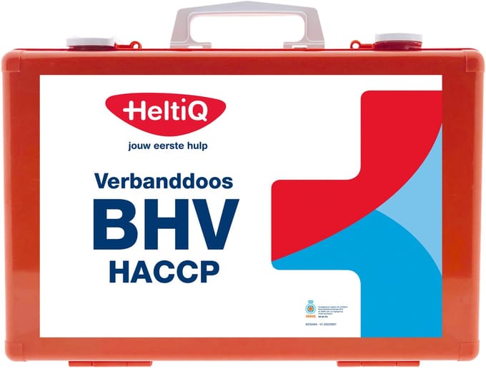 HeltiQ BHV Verbanddoos Modulair, HACCP (Oranje)