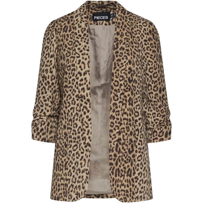 PIECES - PCBOSELLA 3/4 PRINTED BLAZER NOOS BC Dames Blazer/Colbert