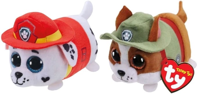 Ty - Knuffel - Teeny Paw Patrol - Marshal & Tracker