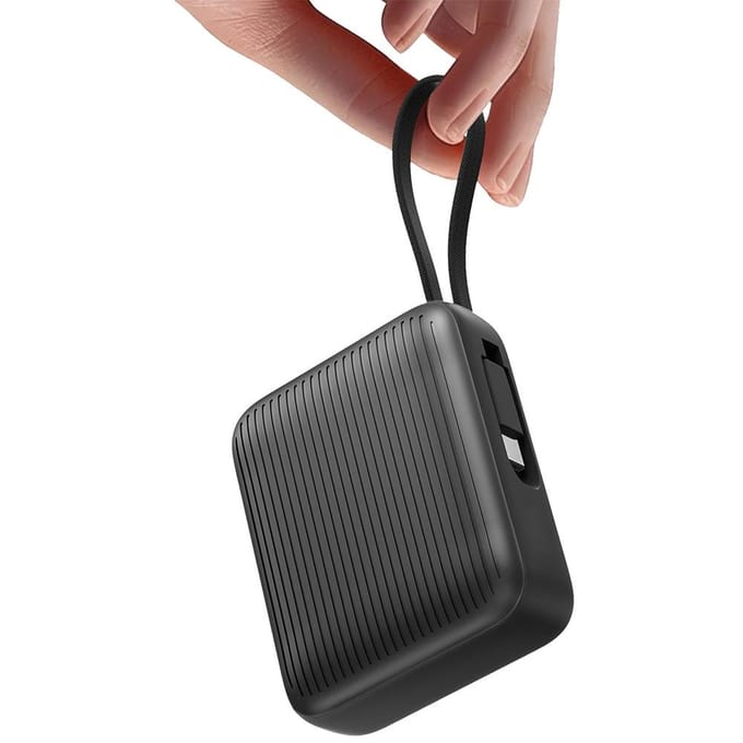PowerBank Energea Integra Mini 35        10000mAh kabel USB-C PD35W grijs