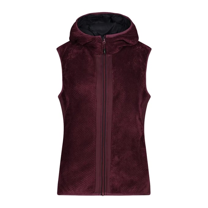Dames mouwloze hoodie fleece CMP High Loft