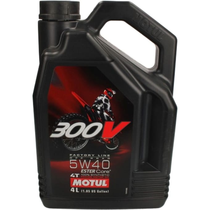 Motorolie MOTUL 104135 300V Off Road 5W40 4L