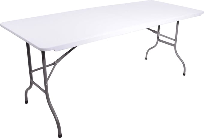 Buffettafel Blow Mold 180x76cm (inklapbaar)