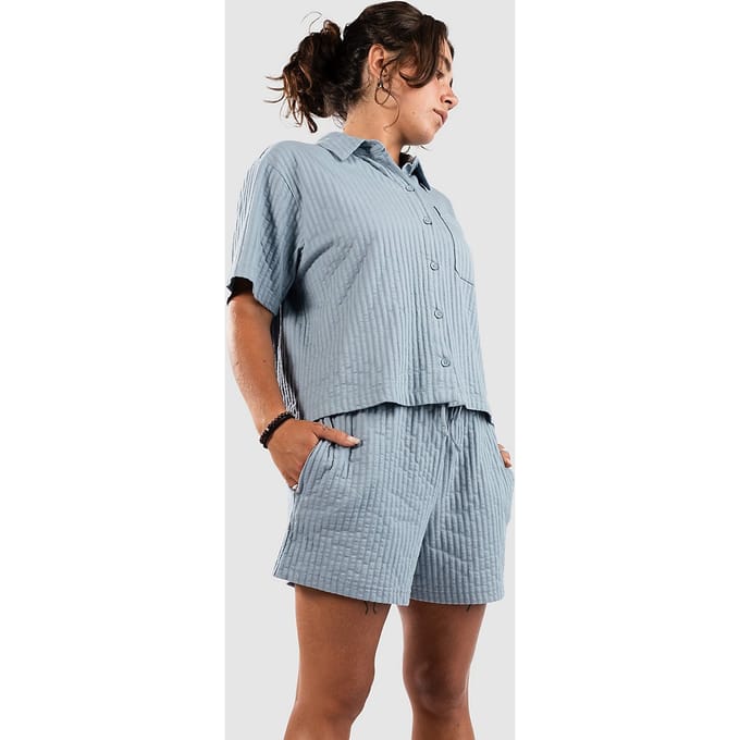 Vans Bedford Knit Button Up Hemd blauw