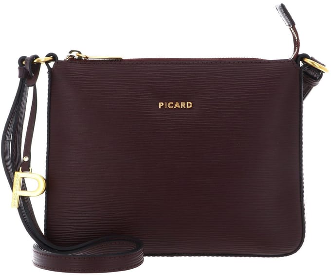 PICARD schoudertas Calais Crossbody Bag Vino wijnrood