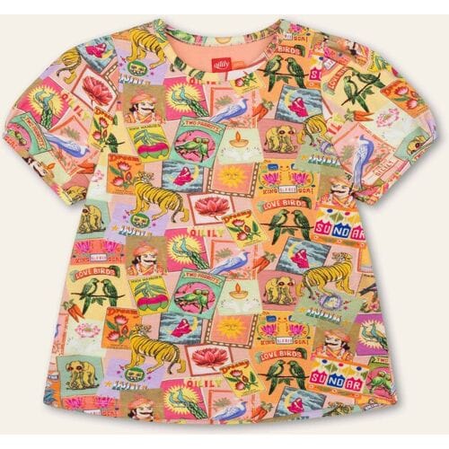 Oilily Tease T-Shirt- maat92/2T Peach Beige