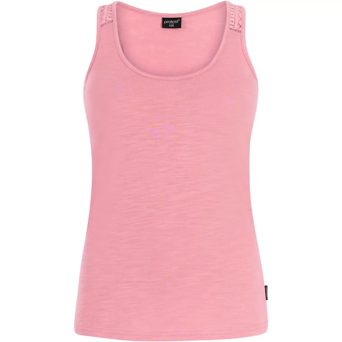 Protest PRTImpulses – Tanktop Dames – Mouwloos – Ronde hals – Wit