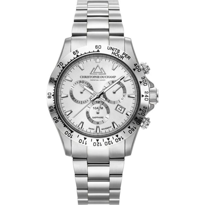 Christophe Duchamp Grand Mont CD7101-9 Heren Horloge 42mm 10 ATM