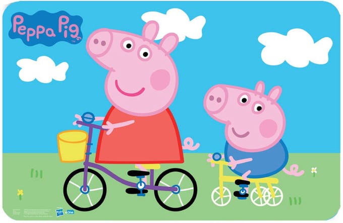 Peppa Pig placemat 43*28 cm